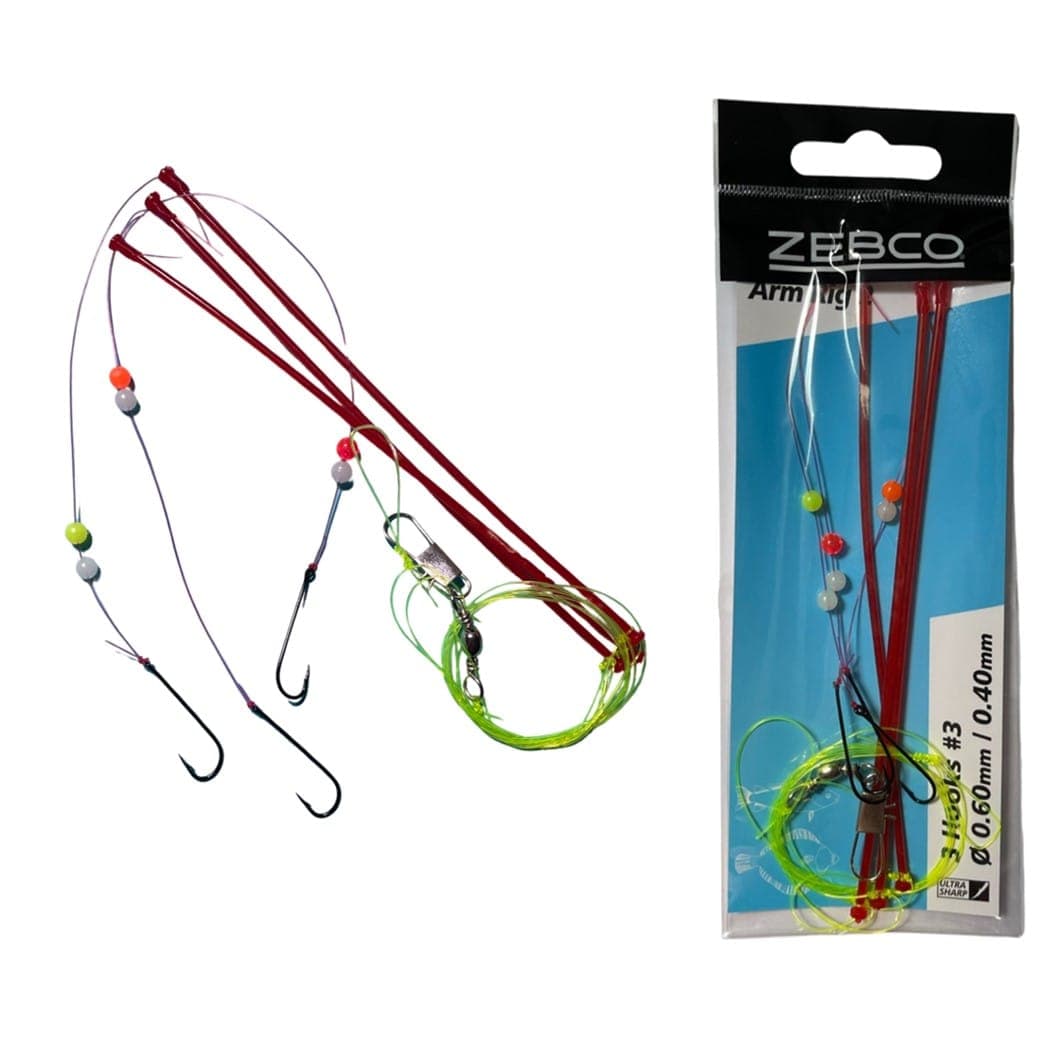 Zebco Arm Rig 2 - 3 Hook Tangle-Free Sea Rig