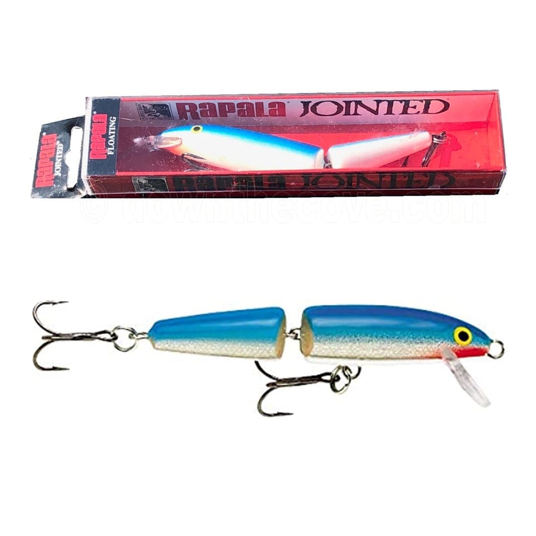 Rapala Jointed Floating J13 Blue - 13cm Jointed Plug