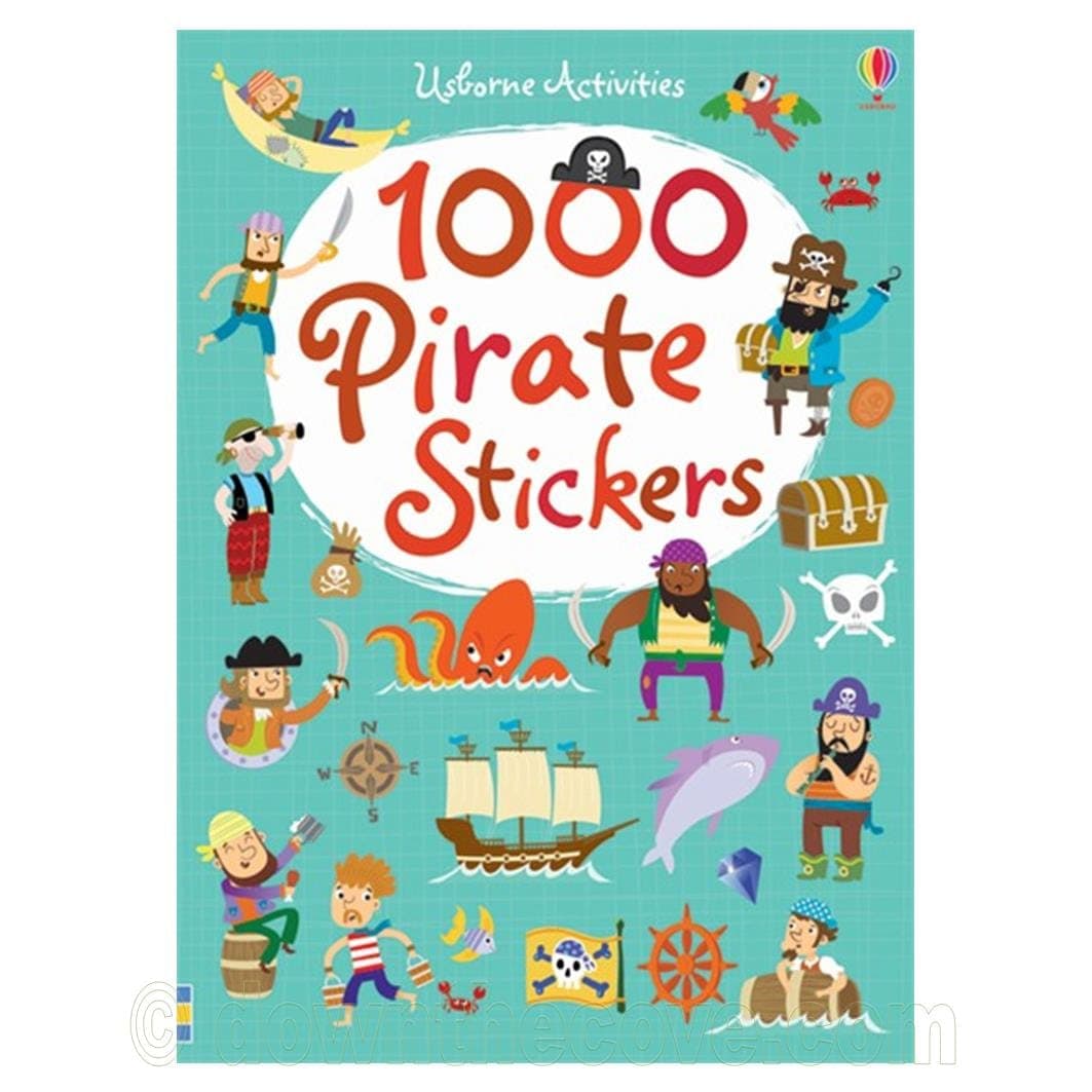 Large 1000 Pirate Sticker Book - 48 pages image 1