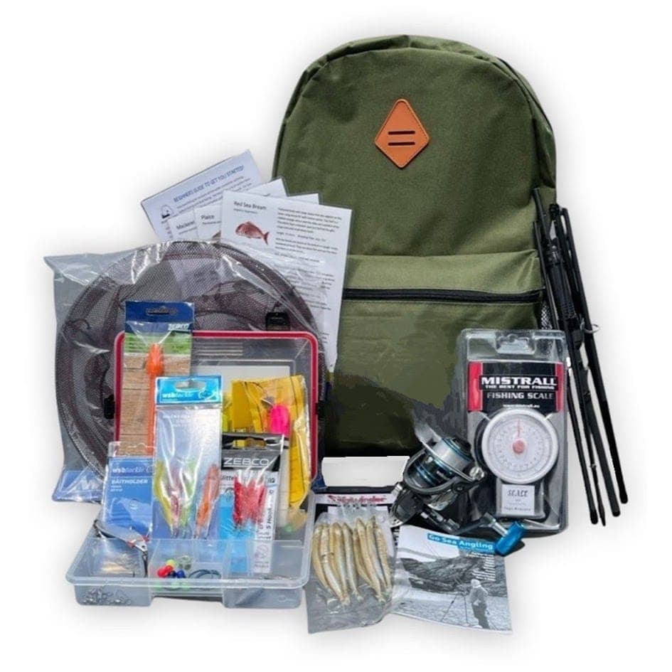 6pc Carbon Plus Fishing Kit - Green image 1