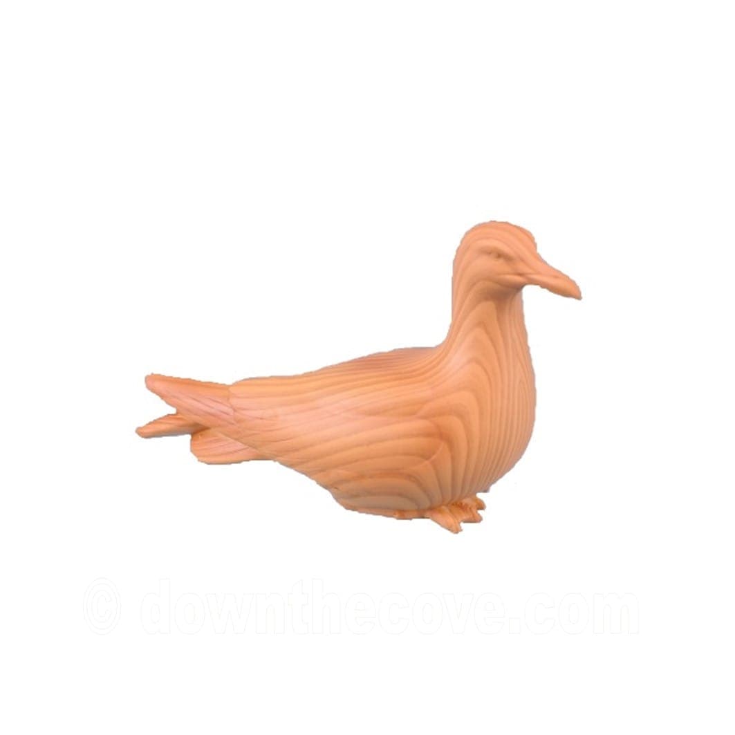 Wood Effect Resin Seagull Ornament image 1