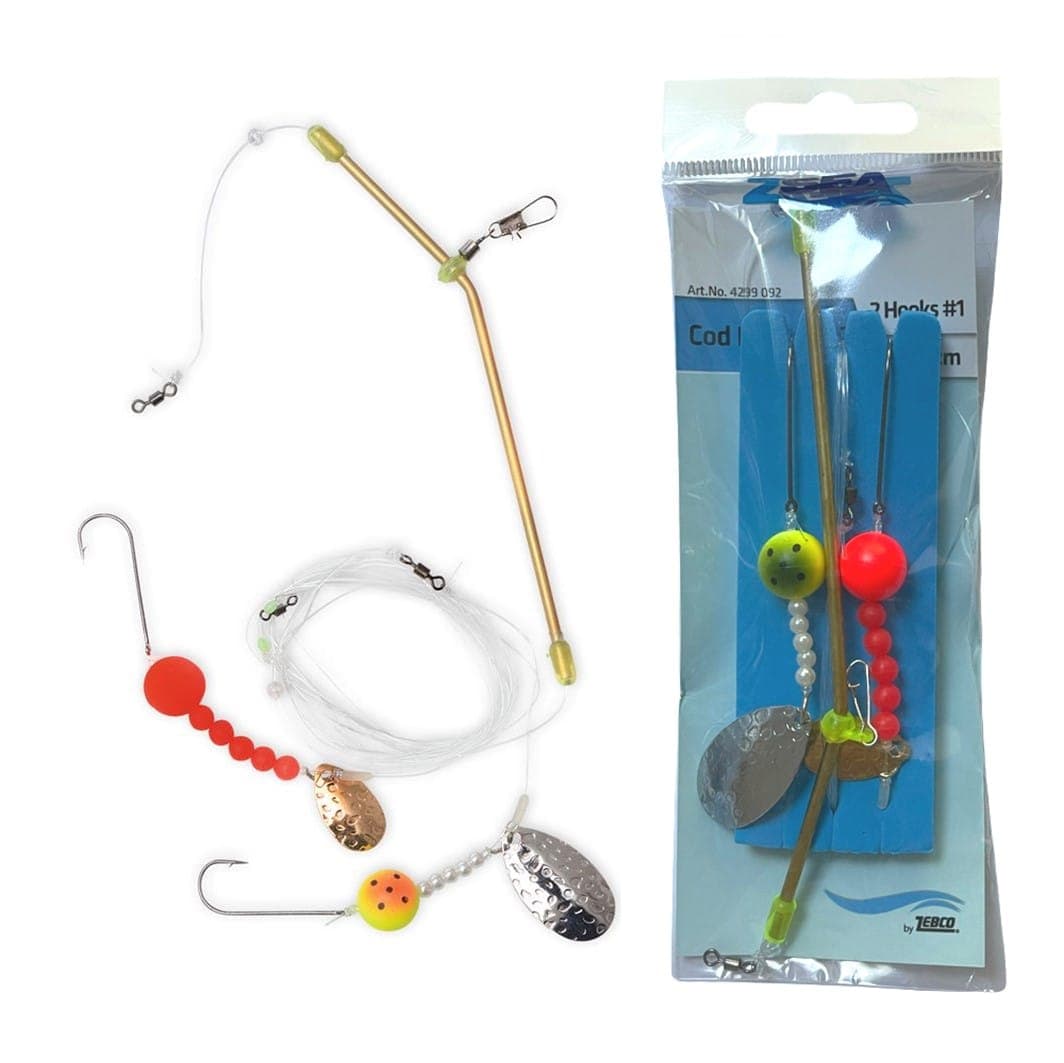Zebco Cod Boat Rig 2 - Natural Bait Cod Sea Fishing Rig