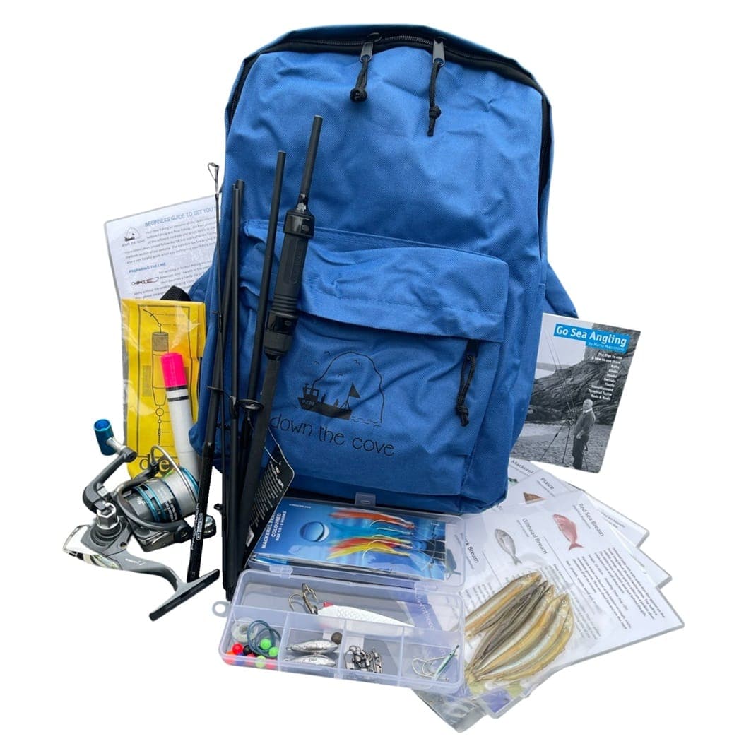 6 Piece Carbon Travel Sea Fishing Kit