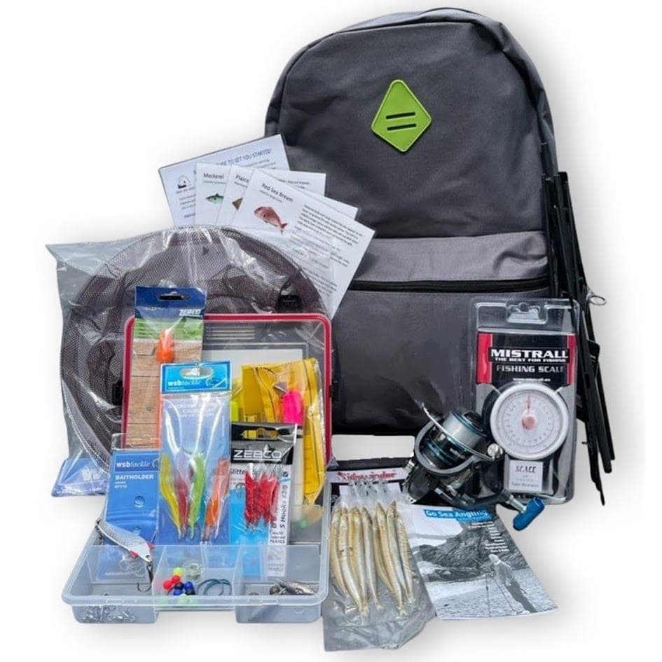 6pc Carbon Plus Fishing Kit - Grey image 1