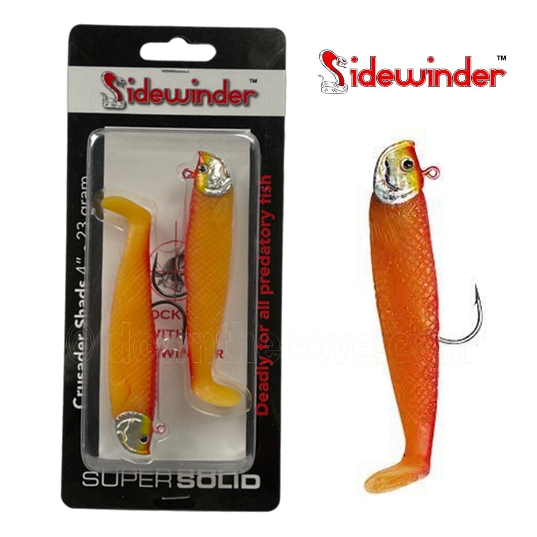 Sidewinder Crusader Shad Rhubarb & Custard 23g 4 inch - Pack of 2